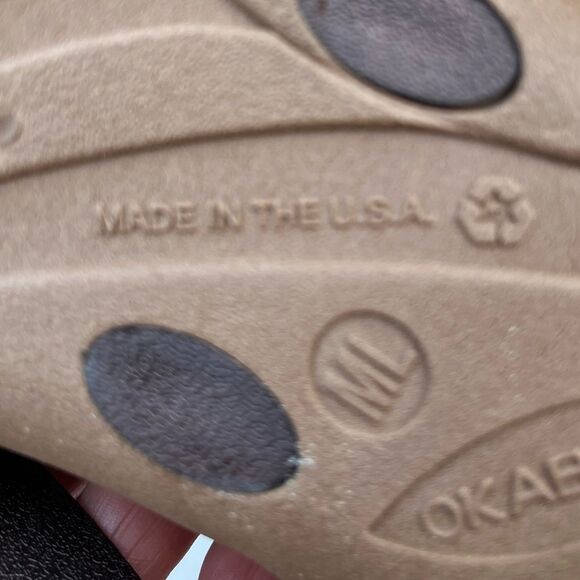 Okabashi Breeze flip flops, flexible strap, very comfortable, new, M/L, fits 8.5 - Picture 6 of 7